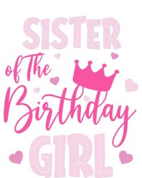 Sister Of The Birthday Girl Cute Pink Matching Family Toddler Long Sleeve Shirt