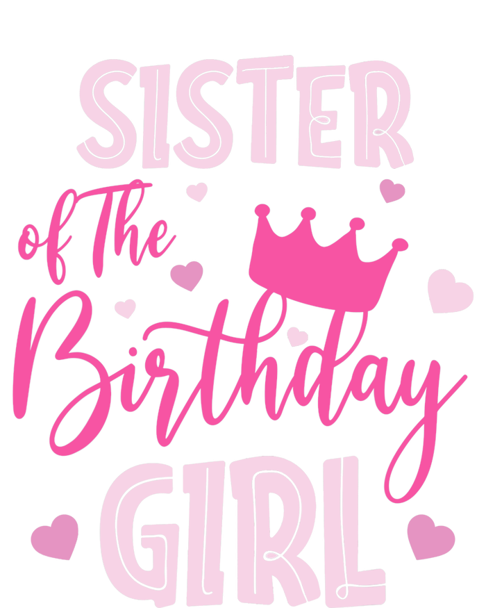 Sister Of The Birthday Girl Cute Pink Matching Family Toddler Long Sleeve Shirt