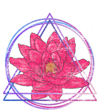 Spiritual Meditation Yoga Lotus Flower Gift Poster