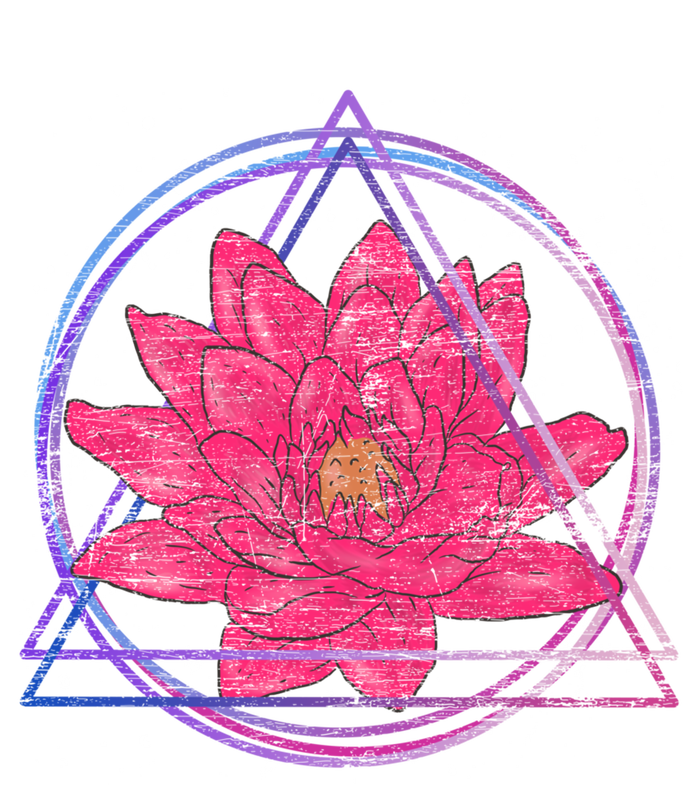 Spiritual Meditation Yoga Lotus Flower Gift Poster