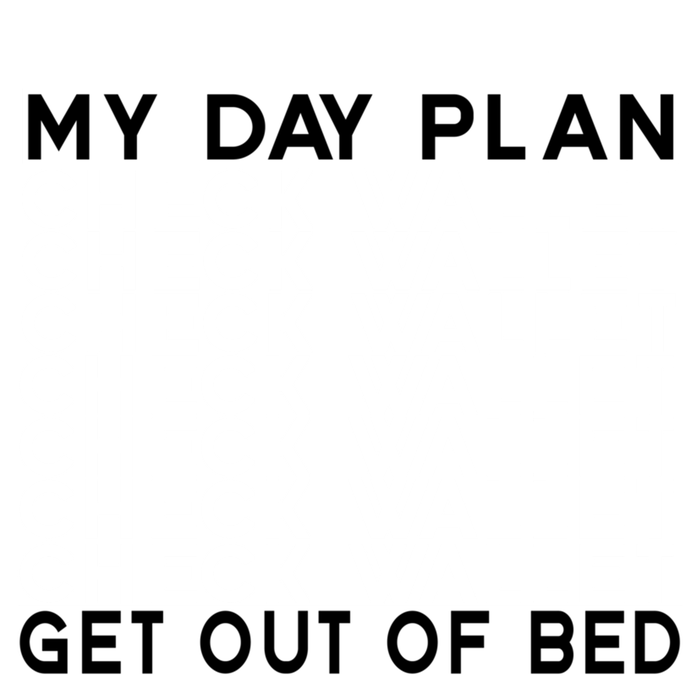 My Day Plan Check Wallet Funny Cryptocurrency Holders Gift Tall Sweatshirt