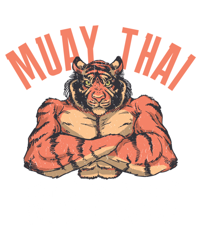 No Pain No Gain Funny Muay Thai Great Gift Ladies Long Sleeve Shirt