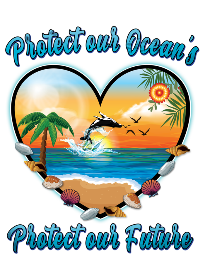 Protect Our Oceans Protect Our Future Save The Whales Gift Button