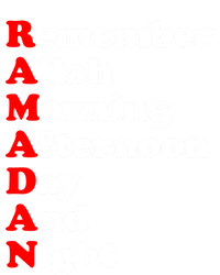 Remember Allah Morning Afternoon Day And Night Ramadan Cute Gift Kids Long Sleeve Shirt