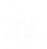 Squats Because No One Raps About Little Butts Workout Gym Gift Women's Flannel Pajama Set