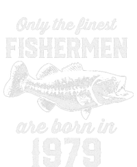 44 Year Old Fisherman Fishing 1979 44th Birthday T-Shirt