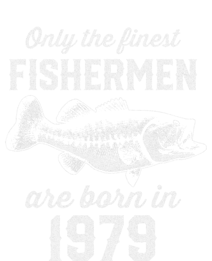 44 Year Old Fisherman Fishing 1979 44th Birthday T-Shirt