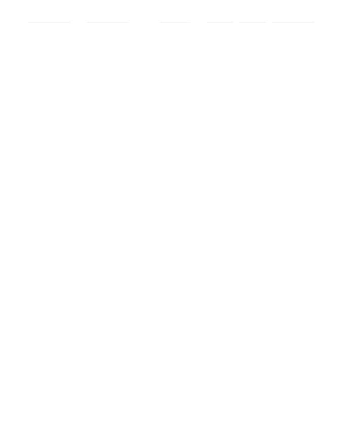 Proud Dad Of A Few Badass Dad Of 3 Funny Fathers Day Gift T-Shirt