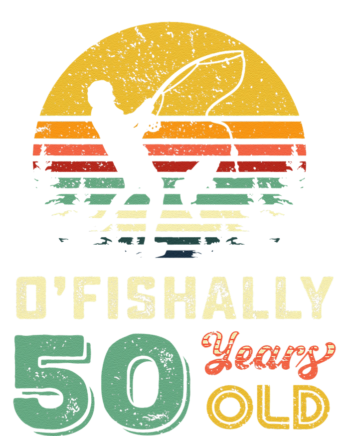 50 Years Old Fishing Gift 50th Birthday Cool Fifty Year Old Gift T-Shirt