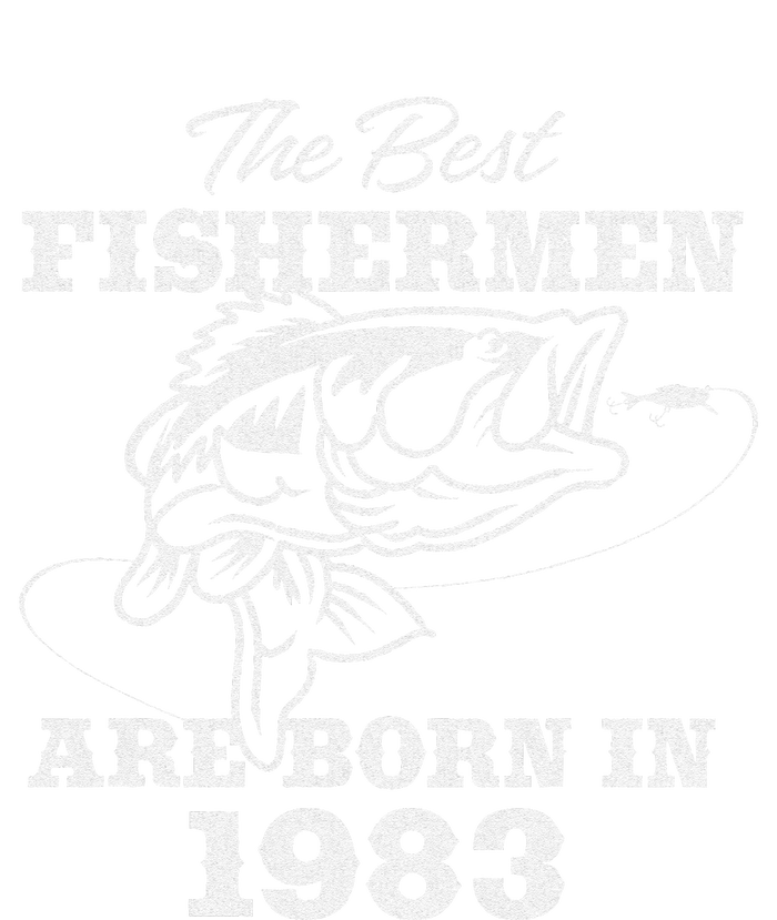 40 Year Old Fisherman Fishing 1983 40th Birthday Gift T-Shirt