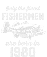 43 Year Old Fisherman Fishing 1980 43rd Birthday Gift T-Shirt