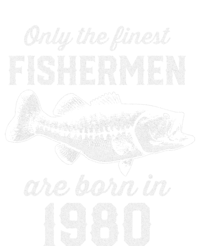 43 Year Old Fisherman Fishing 1980 43rd Birthday Gift T-Shirt