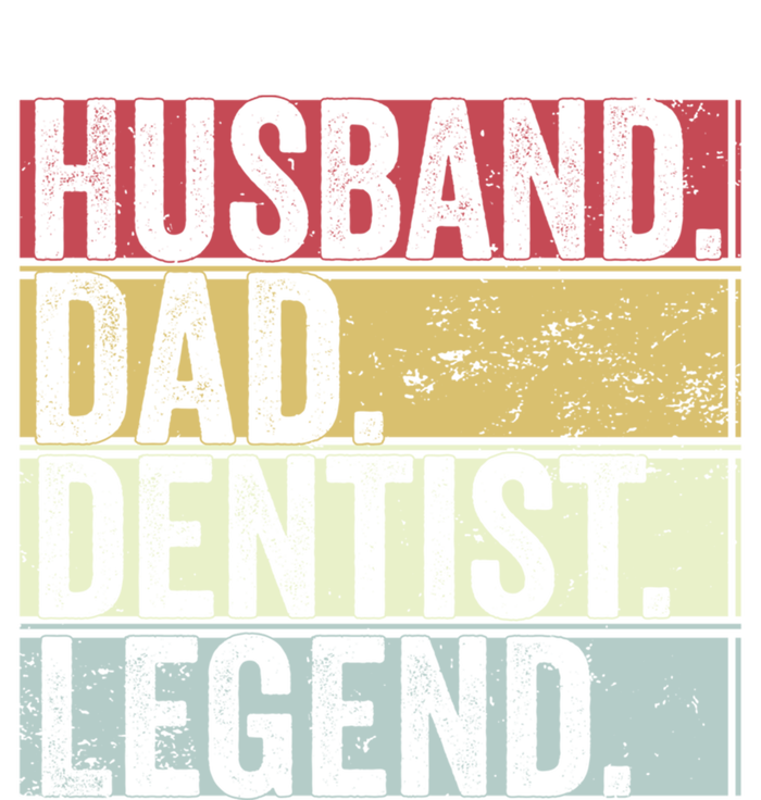 Retro Husband Dad Dentist Legend Funny Gift For Fathers Day Great Gift Women's Long Sleeve Flannel Pajama Set 