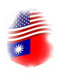 Taiwan Gift Taiwan Usa Flags Taiwanese American Proud Gift Mousepad