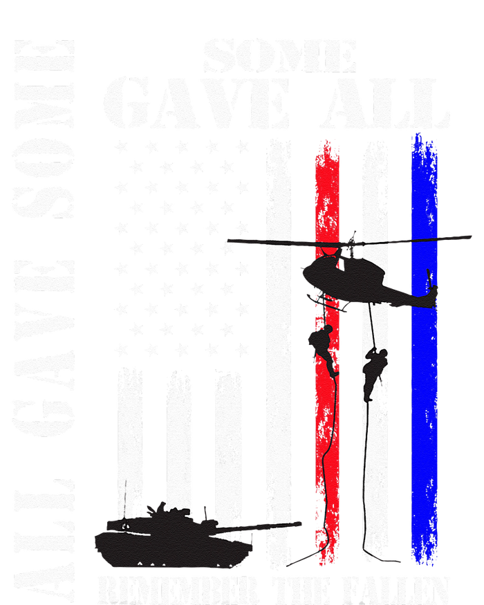 All Gave Some Some Gave All Flag Veteran Memorial Day Family Toddler T-Shirt