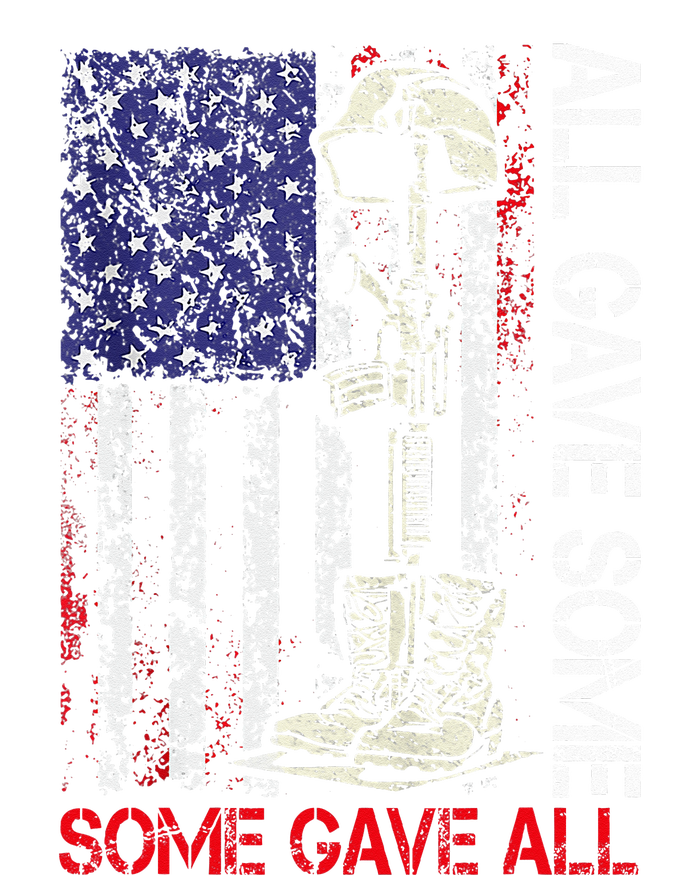 All Gave Some Some Gave All Flag Veteran Memorials Day Men Women's T-Shirt