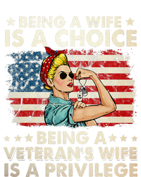 Being A Wife Is A Choice Being A Veterans Wife Is Privilege City Backpack