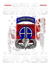 Born At Ft Benning Raised Fort Bragg Airborne Veterans Day T-Shirt