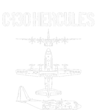 C 130 Hercules Gunship Military Airplane Schematic C130 Kids Hoodie