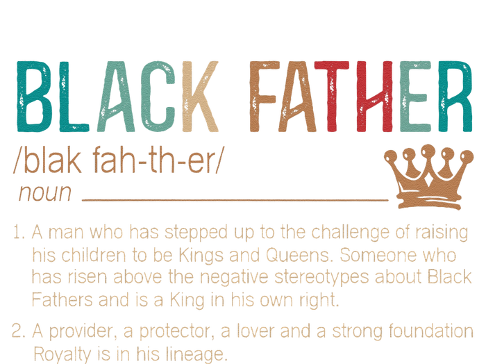 Black Father Noun Father Day Gifts Classic T-Shirt