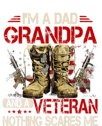 Im A Dad Grandpa And A Veteran American Flag Gists For Dad Ladies Long Sleeve Shirt