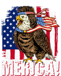 Eagle American Flag USA Flag Mullet Eagle 4th Of July Merica Poster