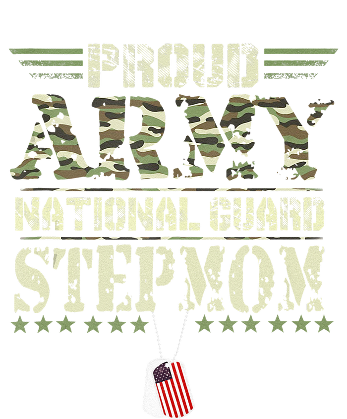 Proud Army National Guard Stepmom US Military Veteran Yupoong Adult 5-Panel Trucker Hat