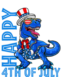 Happy 4th Of July Trex Dinosaur American Dino T-Shirt