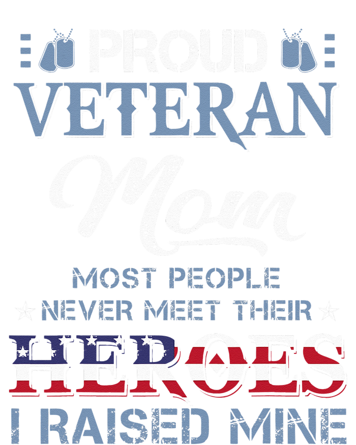 Veteran Mom I Raised My Hero America American Armed Forces Cooling Performance Long Sleeve Crew