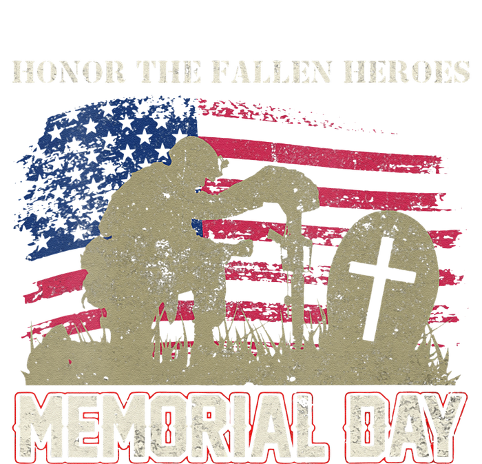 Memorial Day Honor The Fallen Heroes US Veteran Ladies Long Sleeve Shirt