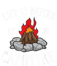 Life Is Better By The Campfire Scouts Camping Campfire Grommeted Golf Towel