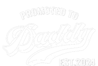 Promoted To Daddy 2024 Funny Humor New Dad Baby First Time Fathers Day Sweatshirt