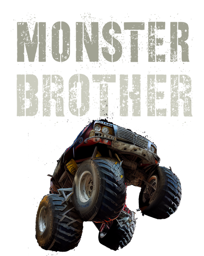 Vintage Monster Truck Brother Family Bro Bruh Mom Dad Team Cute Gift T-Shirt