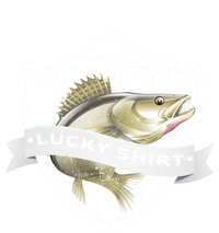 Walleye Lucky Gift Funny Accessories To Walleye Fishing Gift Ladies Long Sleeve Shirt