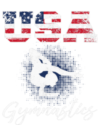 USA American Flag Gymnastics Tee Gymnast 4th Of July T-Shirt