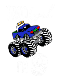 Truck Yeah Im 9 Monster Truck Birthday Car 9th Ninth Gift T-Shirt