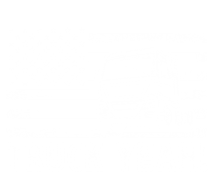 Truck Yeah Us Flag Vintage Trucking Lover Gift Women's T-Shirt