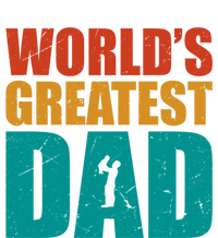 Worlds Greatest Dad Retro Gift Women's T-Shirt