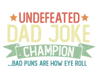 Undefeated Dad Joke Champion Funny Bad Puns Fathers Day Gift Funny Gift Tie Dye Hoodie