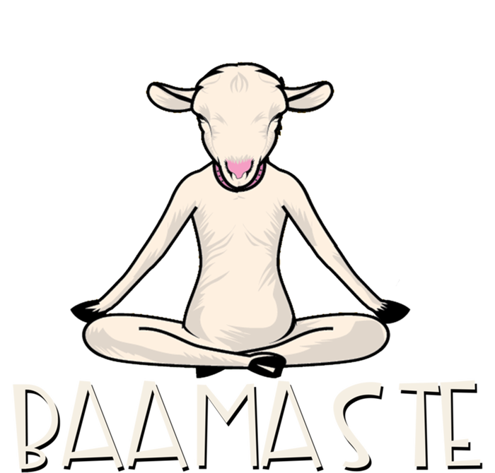 Yoga Baamaste Funny Goat Yoga In Lotus Pose Yoga Student Cute Gift Ladies Essential Tank