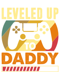 Vintage Retro I Leveled Up To Daddy Funny Promoted To Dad Gift T-Shirt