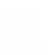 Vintage Eat Sleep Gym Repeat Gift T-Shirt