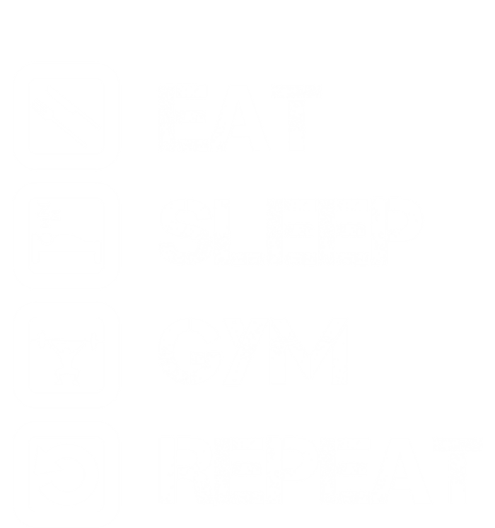 Vintage Eat Sleep Gym Repeat Gift T-Shirt