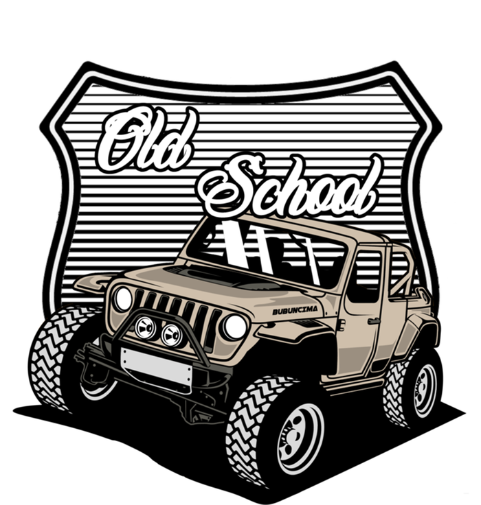 Vintage Hotrod Classic Off Road Old School Off Roader Gift Hoodie