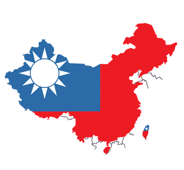 West Taiwan Funny China Map Define China Is West Taiwan Gift T-Shirt