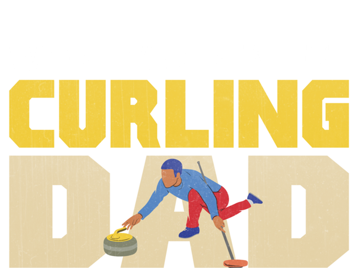 Worlds Greatest Curling Dad Novelty Curling Great Gift Toddler Long Sleeve Shirt