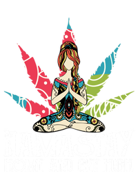 Weed Namastay Home And Get High Cannabis Namaste Yoga Gift T-Shirt