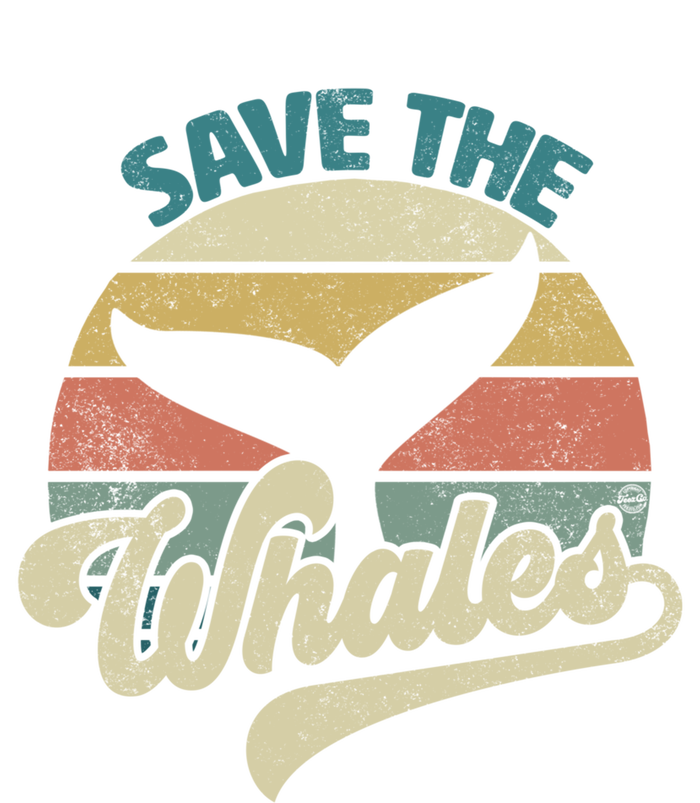 Save The Whales Retro Gift T-Shirt