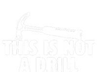 This Is Not A Drill Funny Dad Joke Handyman Construction Cool Comfort Performance Bucket Hat