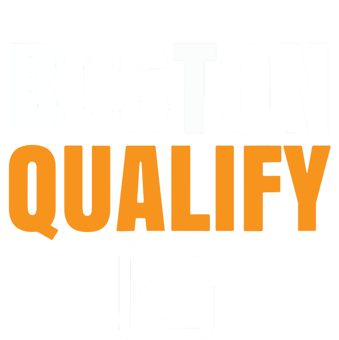 Boston Qualify Qualifier Marathon Runner Qualified T Cooling Performance Long Sleeve Crew